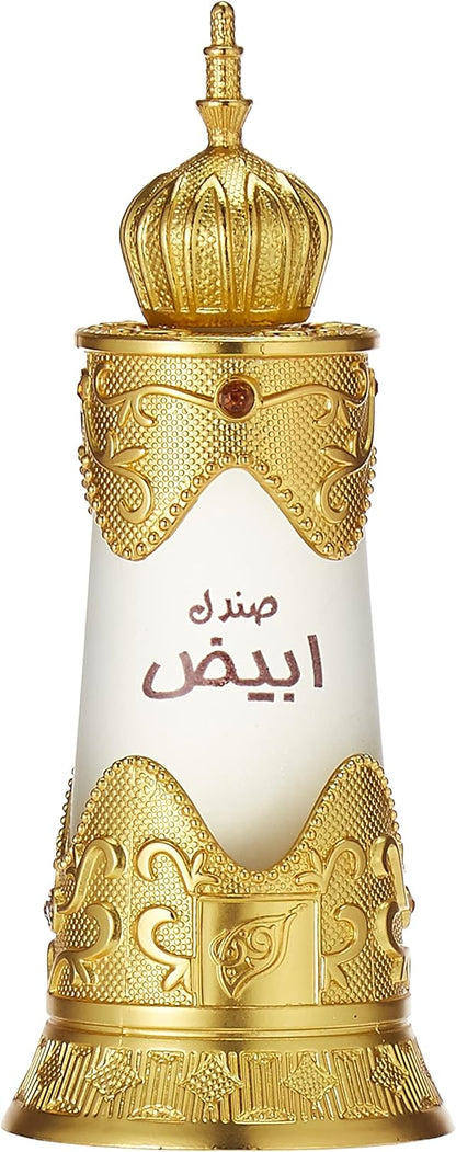 Afnan Abiyad Sandal Perfume Oil – Huile de Parfum Concentrée 20ml - Afanaya