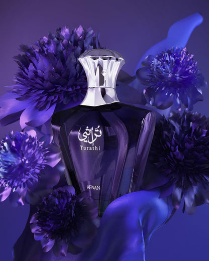 Afnan Turathi Blue Eau de Parfum Spray – 90 ml Men’s Fragrance - Afanaya