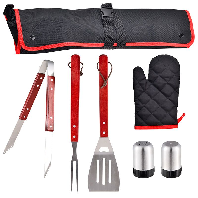 Bergner Bbq Accessoires - Geschenkset - 7 - Delig - Afanaya