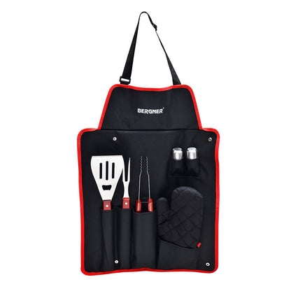 Bergner Bbq Accessoires - Geschenkset - 7 - Delig - Afanaya