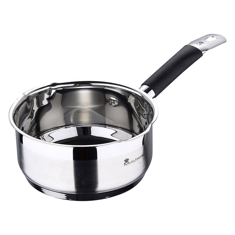 Bergner Masterpro Sauspan - Steelpan - Ø16 Cm - 1.3L - Afanaya