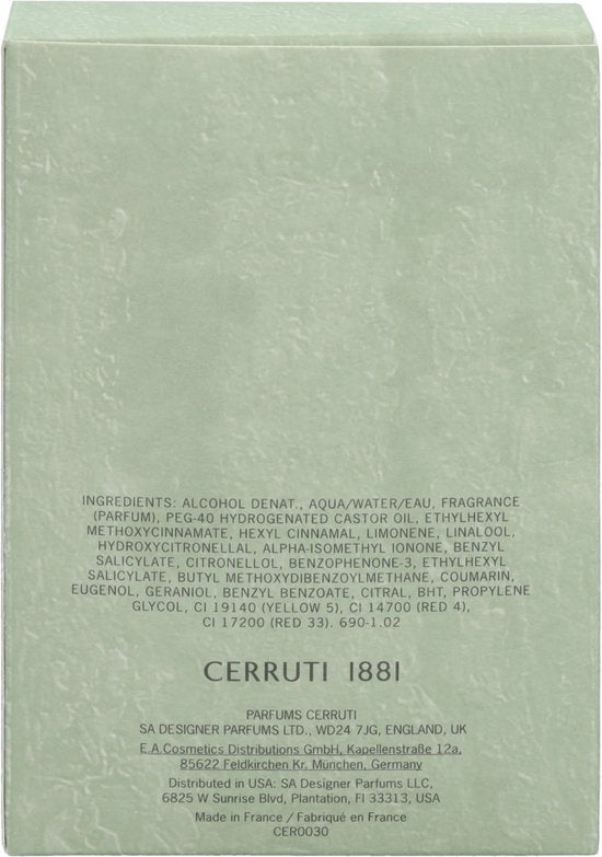 Cerruti 1881 Eau De Toilette 100ml for Men - Afanaya