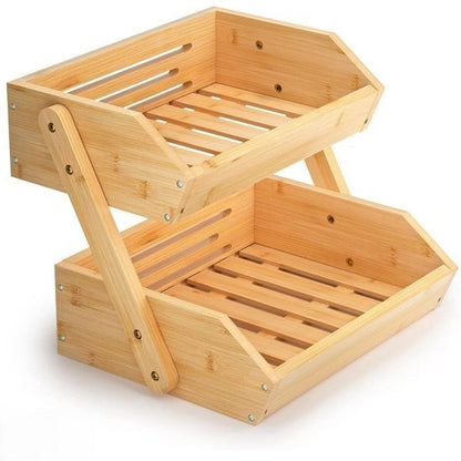 Ceruzo Fruit & Vegetable Rack Multi - Layer Kitchen Storage Organizer for Fresh Produce - Afanaya