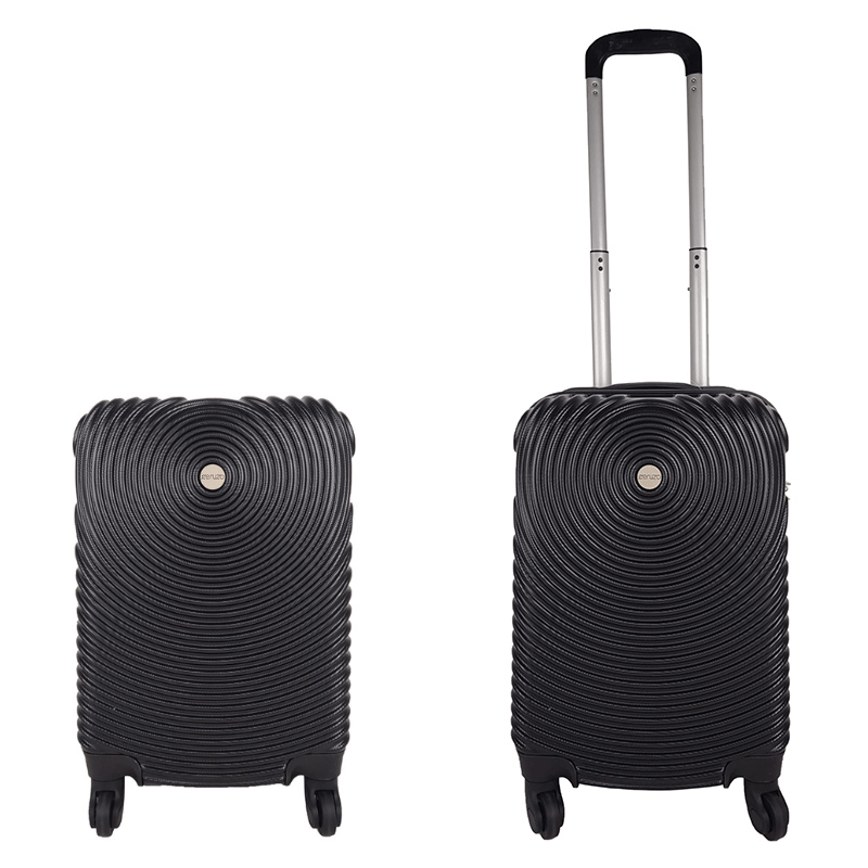 Ceruzo Handbagage Koffer - 51.5 Cm - Zwart - Afanaya
