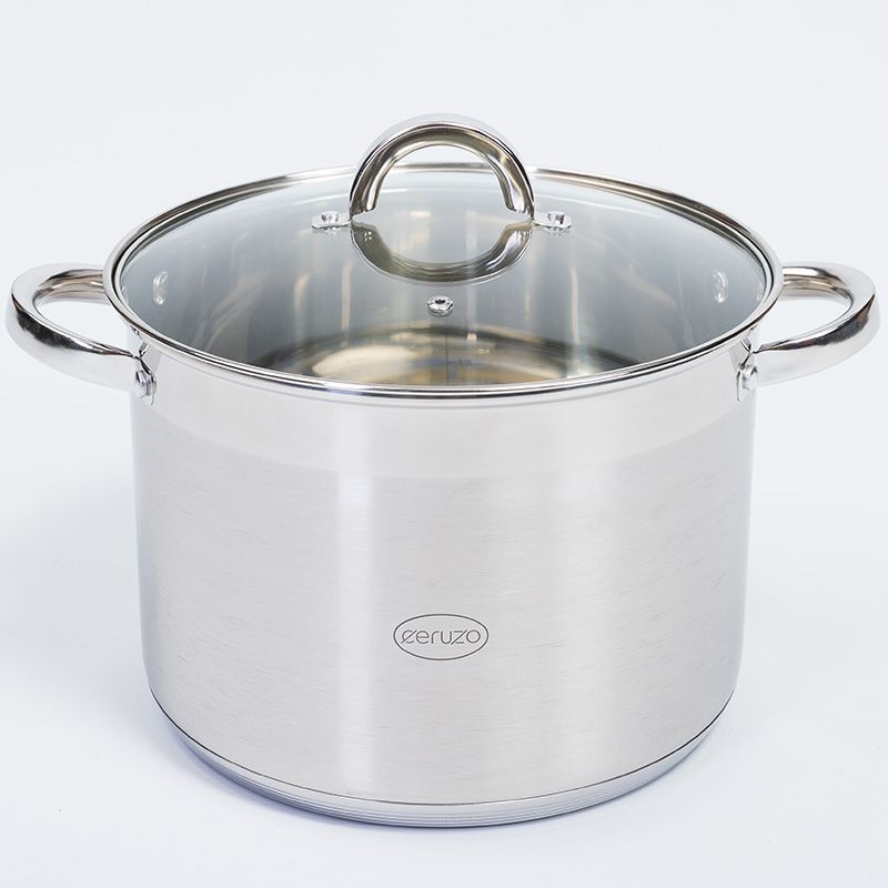 Ceruzo Rvs Soeppan - 12 Liter - Ø28 Cm - Afanaya