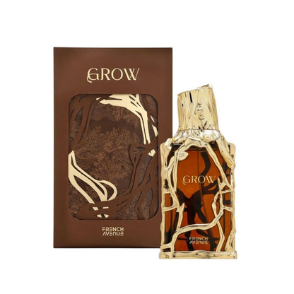 French Avenue Grow Extrait de Parfum Unisex – Intense Woody Fragrance 100ml