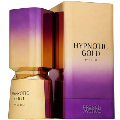 French Avenue Hypnotic Gold Eau de Parfum Unisex Warm Golden Luxury Fragrance 100ml