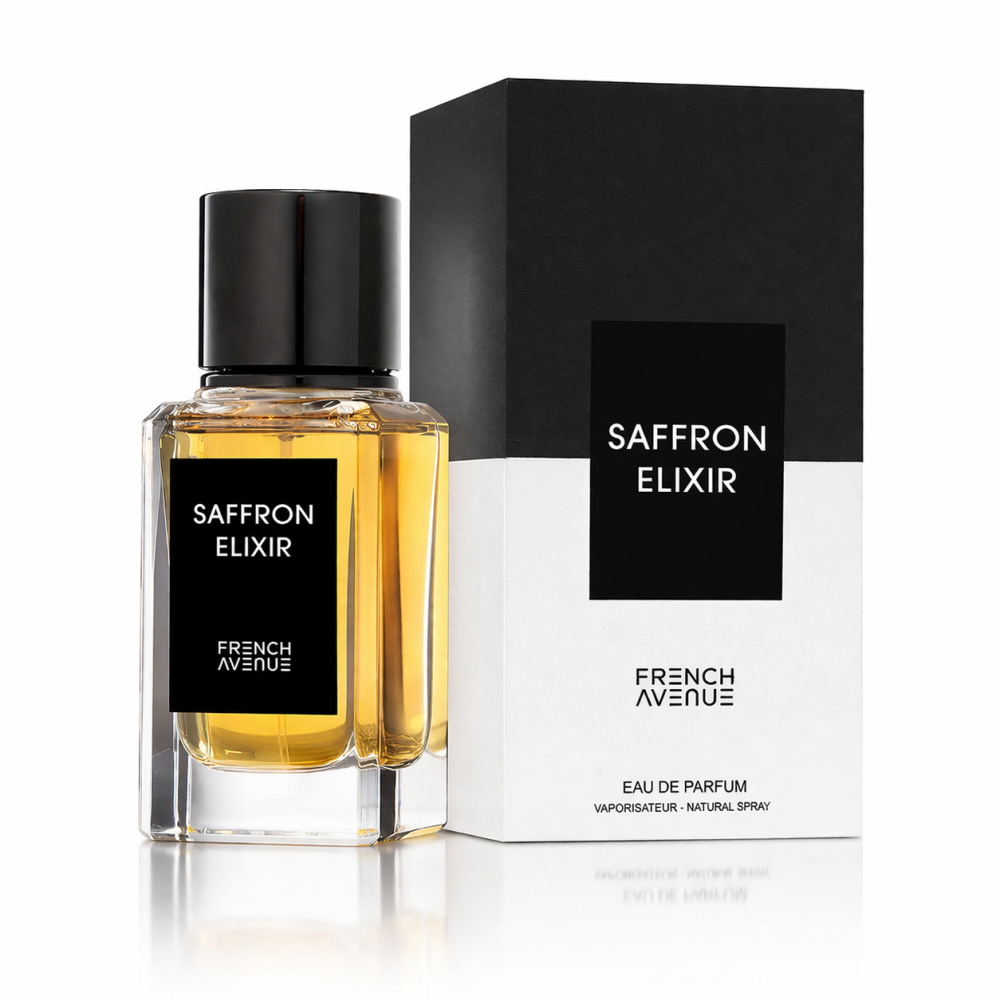 French Avenue Saffron Elixir Eau de Parfum Unisex Luxury Saffron Fragrance 100ml