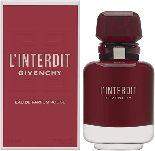 Givenchy L'Interdit Rouge Eau de Parfum pour Femme 80ml – Audacieux Séducteur Luxe
