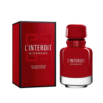 Givenchy L'Interdit Rouge Ultime Eau de Parfum Femme 50ml – Le Luxe Sombre Ultime