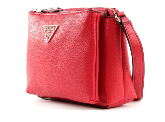 Guess, Becca, Textil Umhängetasche, Rot, Für Damen