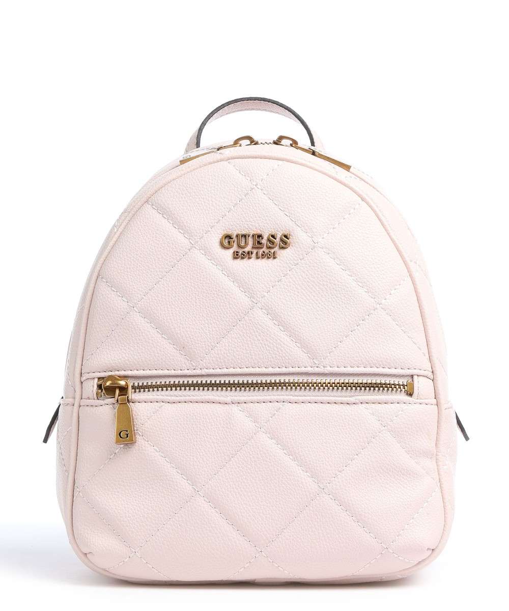 Guess, Abey, Sac à dos en textile et similicuir, Coque, HWQB8558320, Pour femme