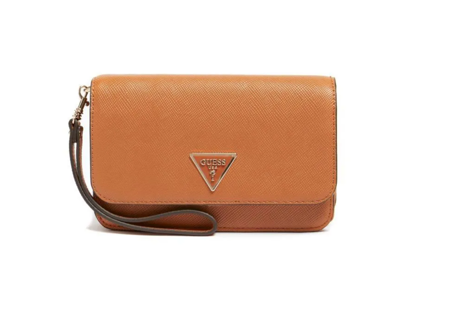 Guess Laurel Phone Organizer Bag Light Cognac – Crossbody für Damen