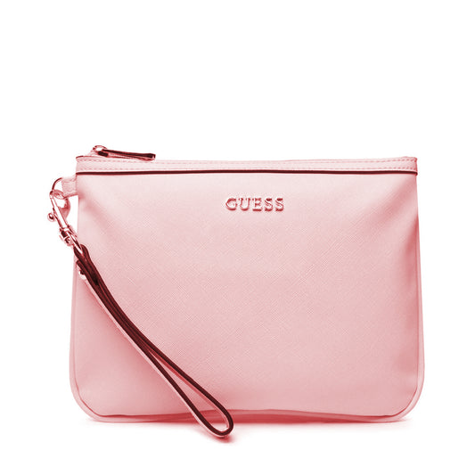 Guess Vanille Ivory Kulturbeutel aus Kunstleder für Damen – Luxuriöse Reisetasche (23x17x8 cm)