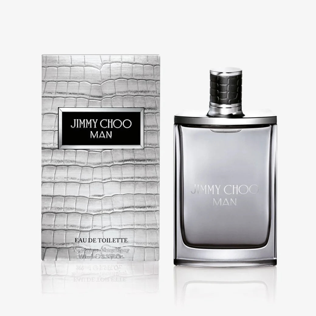 Jimmy Choo Man Eau de Toilette 100 ml – Fresh, Aromatic - Woody Cologne for the Confident Modern Man - Afanaya