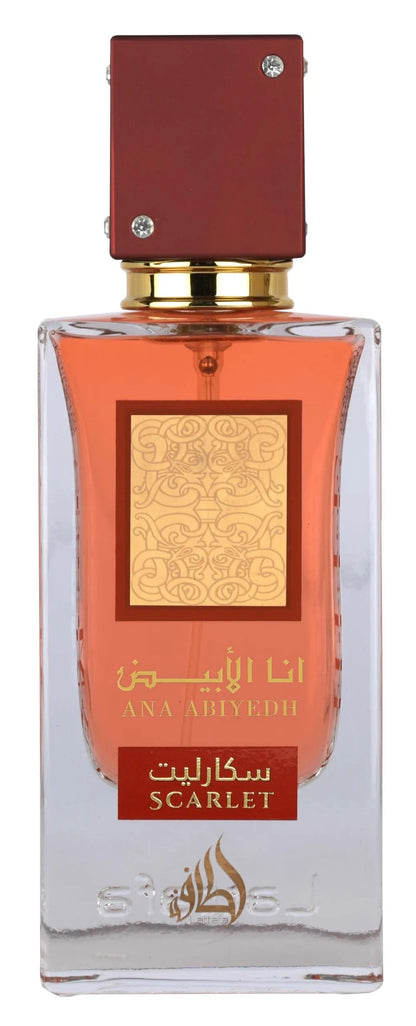 Lattafa Ana Abiyedh Scarlet Eau de Parfum Femme 60ml