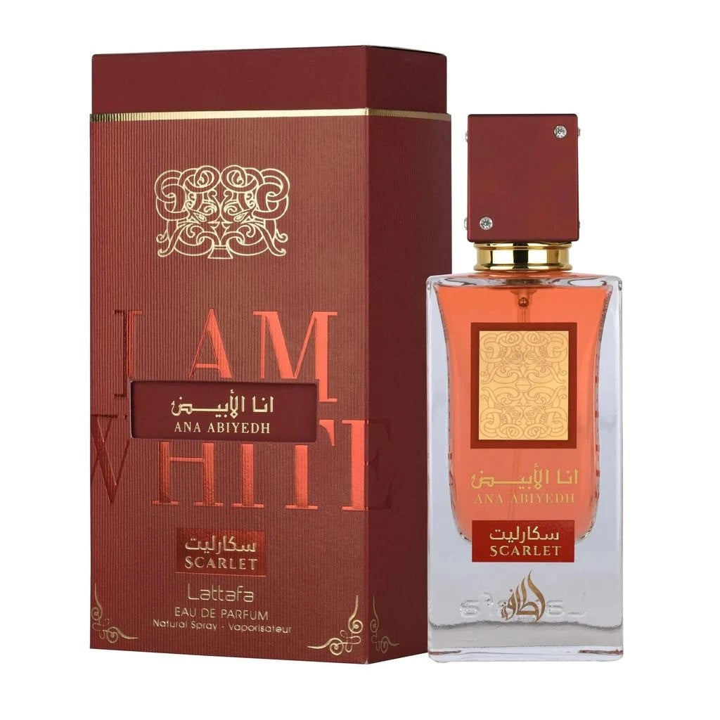 Lattafa Ana Abiyedh Scarlet Eau de Parfum Femme 60ml