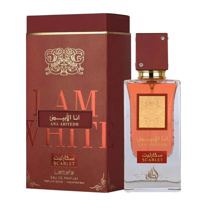 Lattafa Ana Abiyedh Scarlet Eau de Parfum Femme 60ml