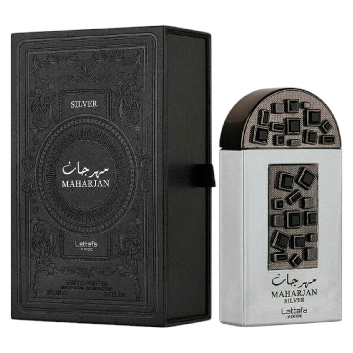 Lattafa Pride Maharjan Silver Eau de Parfum Unisexe 100ml – vue 2