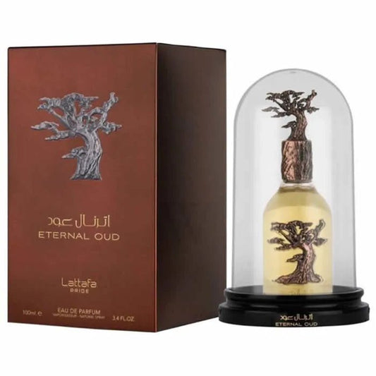 LATTAFA ETERNAL OUD EAU DE PARFUM SPRAY 100ML - Afanaya