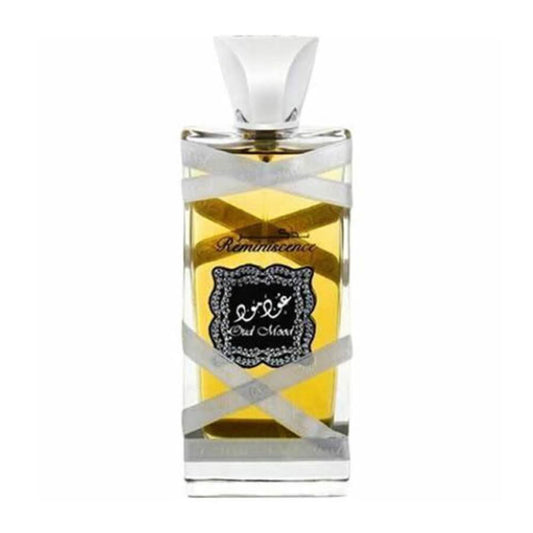 Lattafa Oud Mood Reminiscence Eau de Parfum Unisexe Parfum Oriental Riche Boisé Oud 100ml