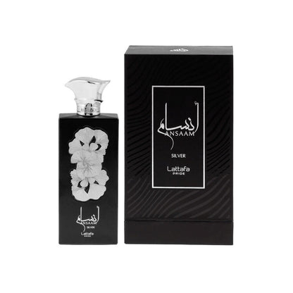 Lattafa Pride Ansaam Silver Eau de Parfum Unisexe Boisé Floral 100ml