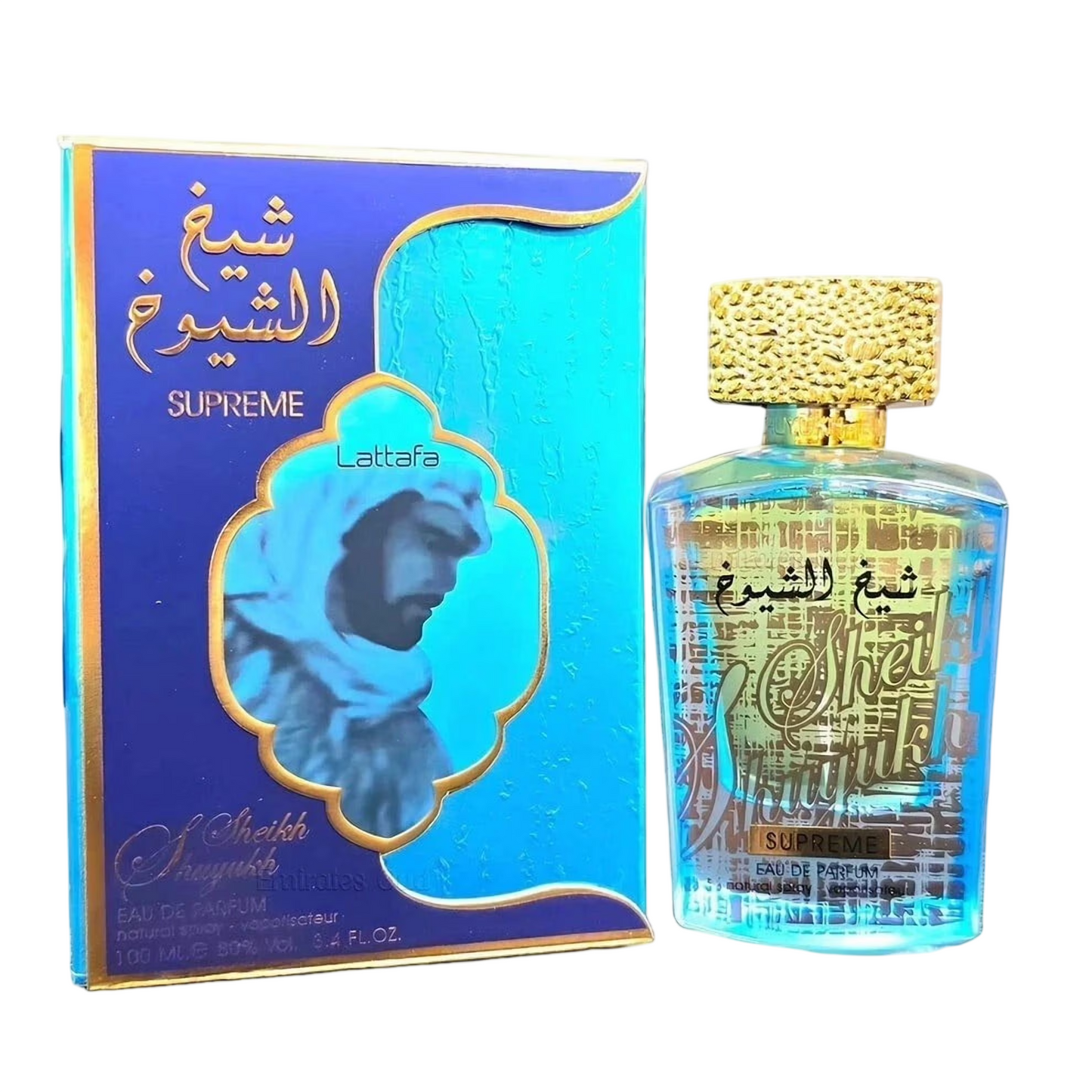 Lattafa Sheikh Al Shuyukh Supreme Eau de Parfum Unisexe 100ml