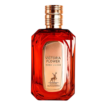 Lattafa Victoria Flower Rosa Lilium Eau de Parfum für Damen Blumiger Duft 100 ml