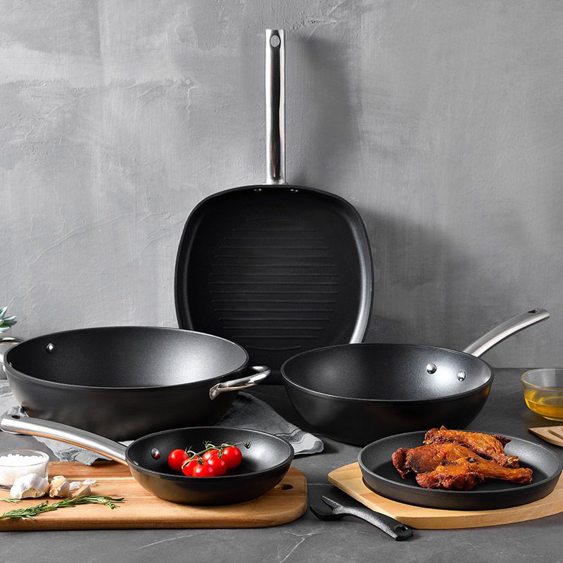 Masterpro Koekenpan Foodies Collection - Inductie - 30 Cm - Afanaya