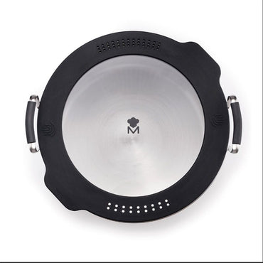 Masterpro Saucepan with Silicone Lid 16 cm Non - Stick Induction Compatible Cooking Pan - Afanaya