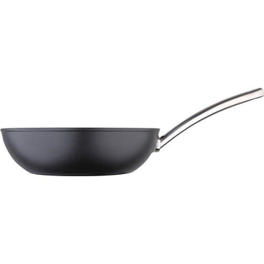 Masterpro Wok Pan Turbo – 28 cm Induction Compatible, Forged Aluminium.