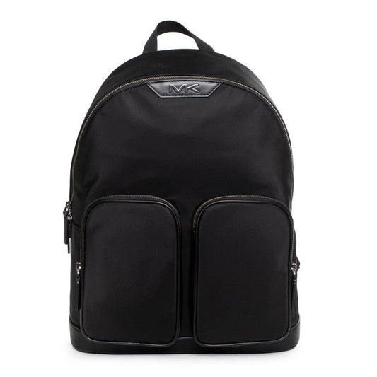 Michael Kors Men’s Logo Backpack – Zip Closure Rucksack with Multiple Pockets.