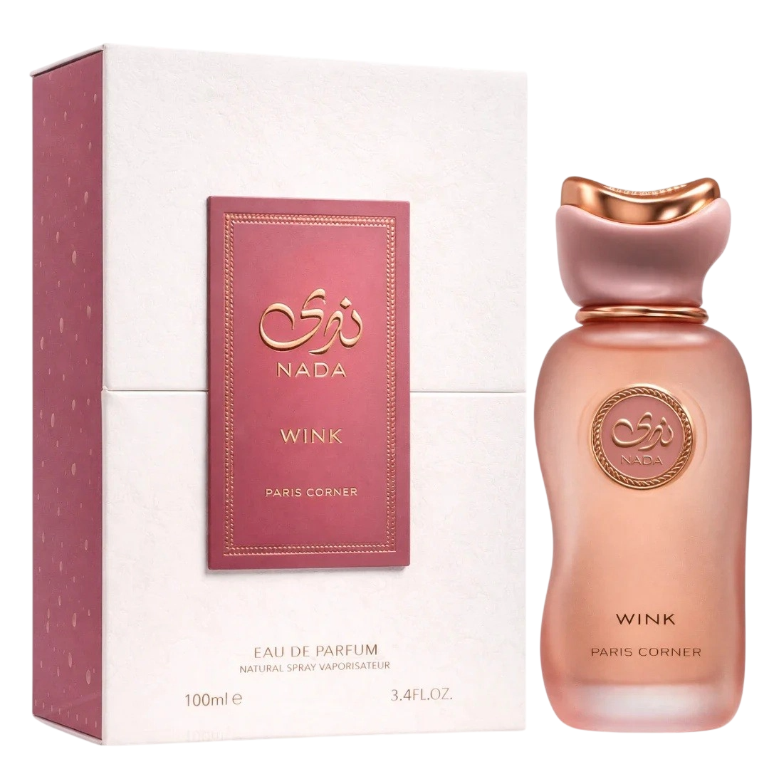 Paris Corner Nada Wink Eau de Parfum Unisex – Sweet Floral Arabic Fragrance 100 ml