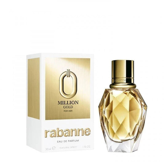 Rabanne Million Gold For Her Eau De Parfum Spray 30ml - Afanaya