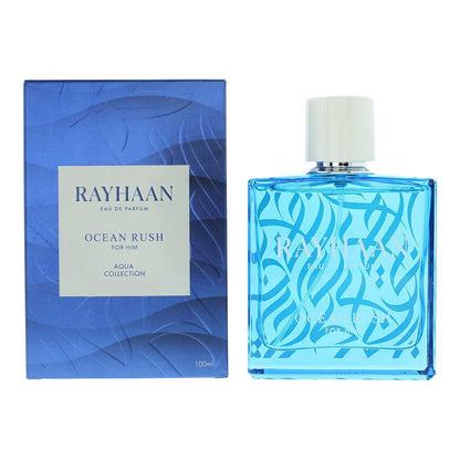 Rayhaan, Ocean Rush, Eau De Parfum, Pour Homme, 100 ml