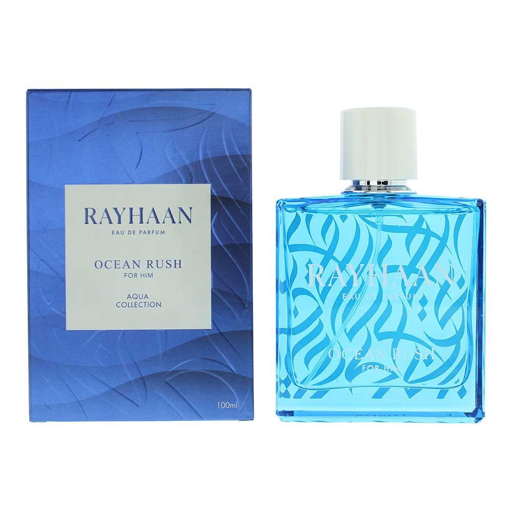 Rayhaan, Ocean Rush, Eau De Parfum, Pour Homme, 100 ml