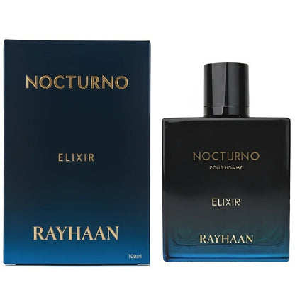 Rayhaan, Nocturno Elixir, Eau De Parfum, Pour Homme, 100 ml