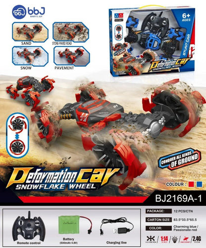 Remote Control Car 4x4 RC Drift 360° Rotation Gift Toy for Kids 6 - 12 Years - Afanaya