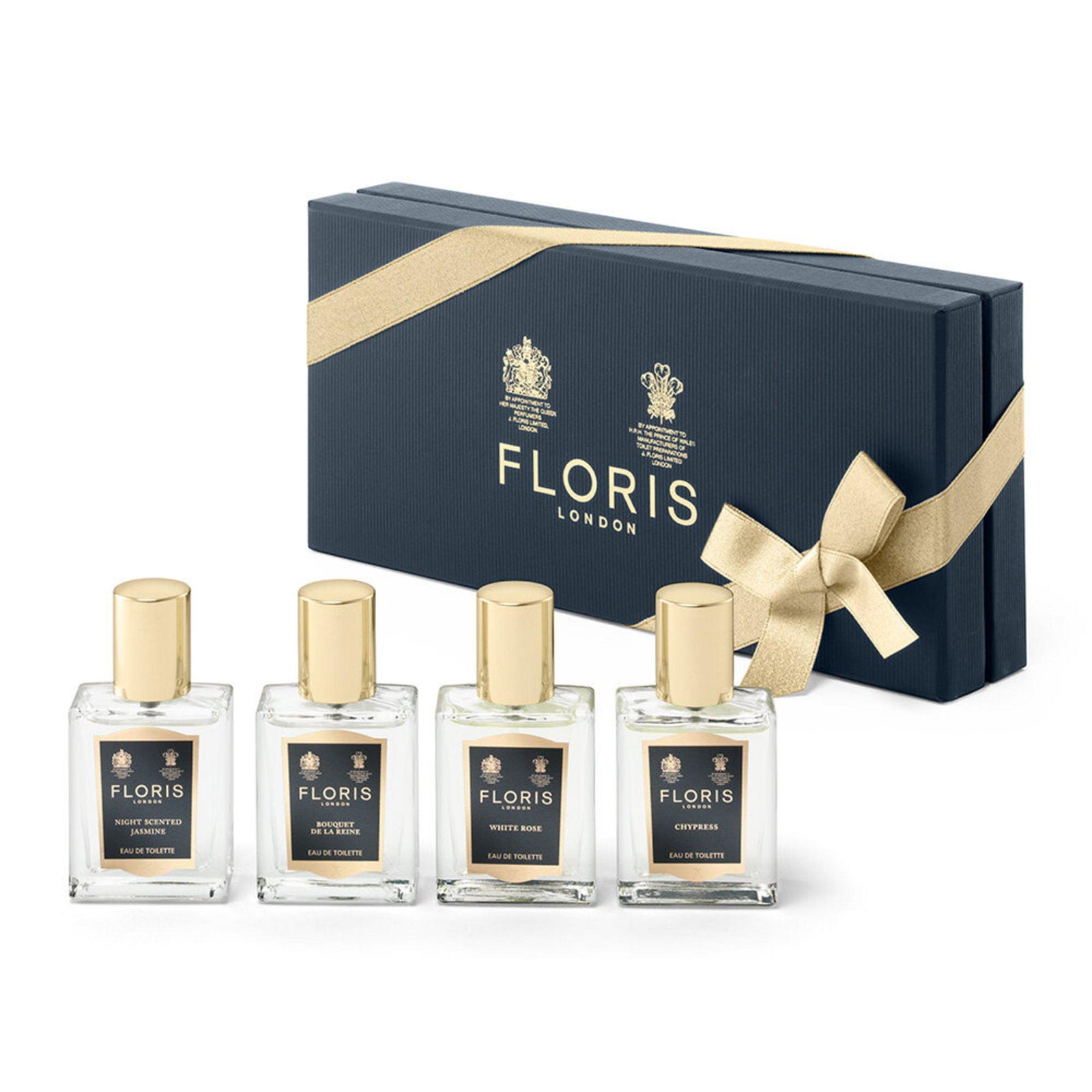 Visuel produit Coffret parfum Floris of London Night Scented Jasmine & Bouquet De La Reine pour femme et unisexe, 4 pièces – produit