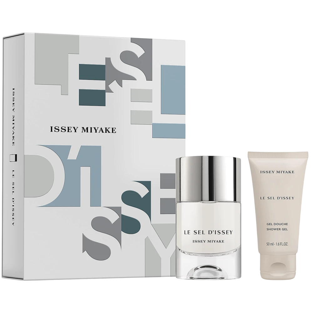 Issey Miyake Le Sel d'Issey Geschenkset Herren EDT 50ml + Duschgel 50ml