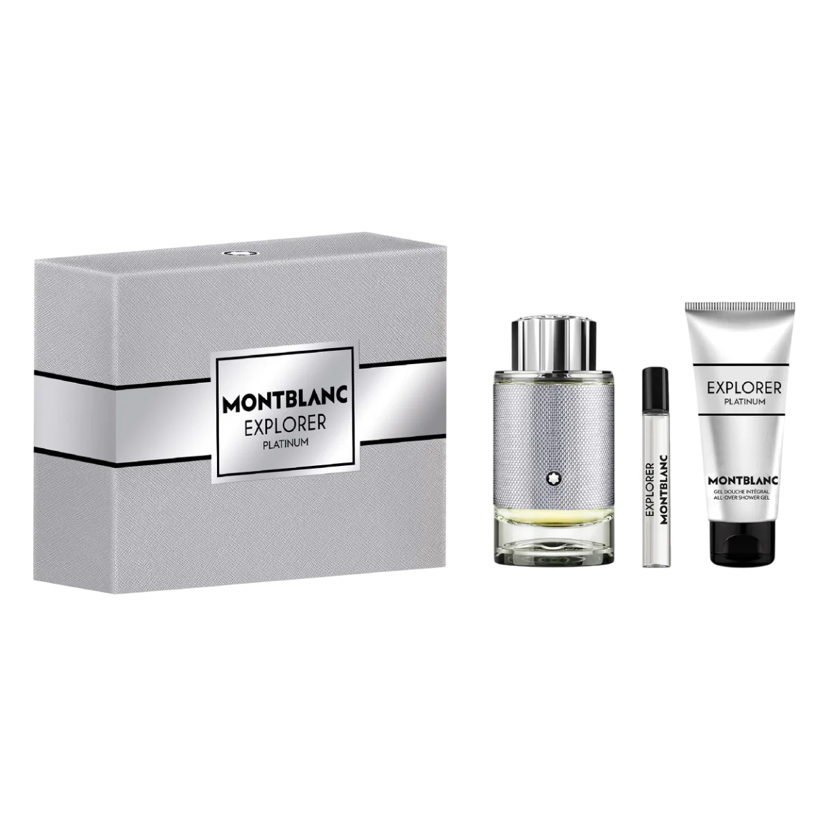 Montblanc Explorer Platinum Perfume Gift Set for Men, 3 Pieces – product image