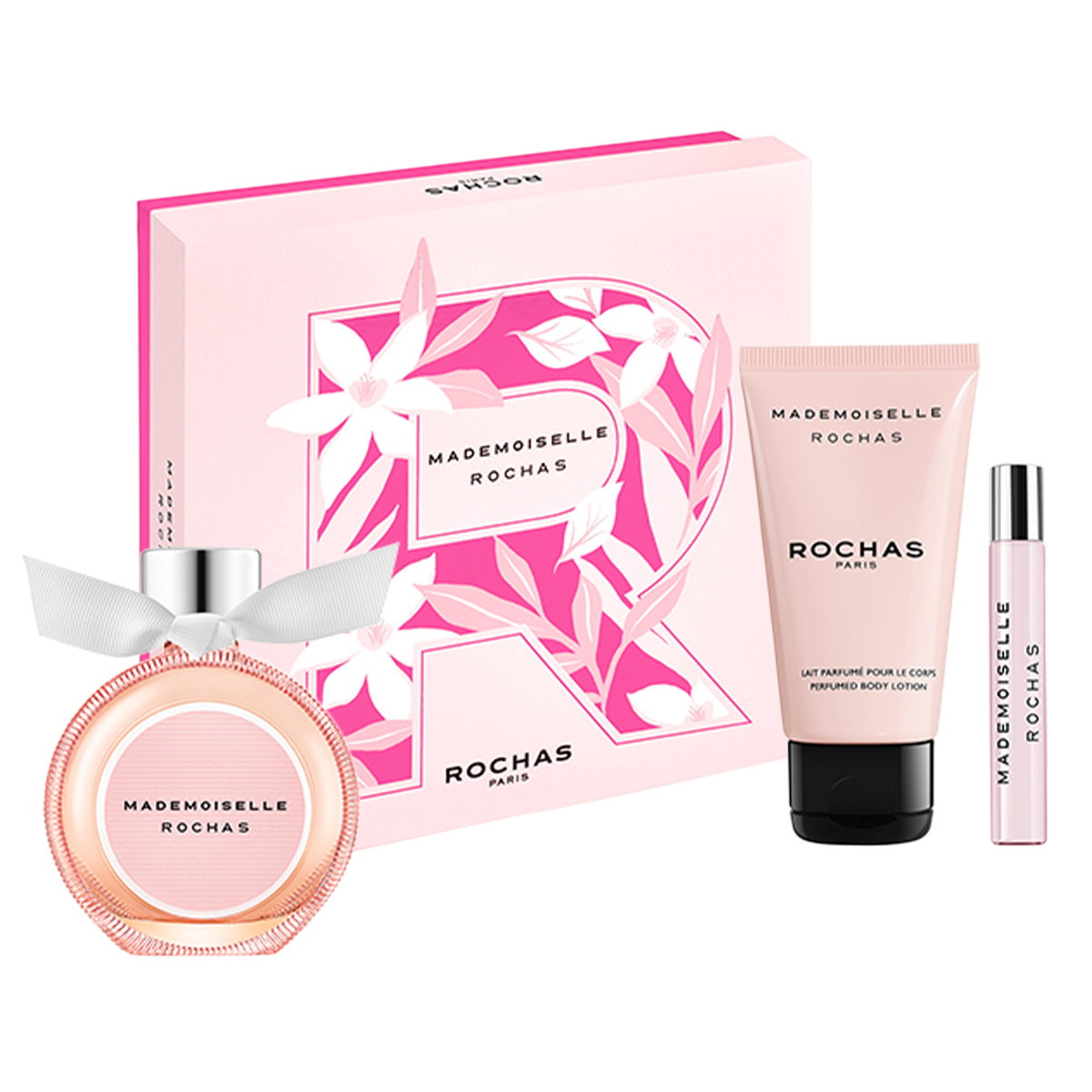 Visuel produit Coffret parfum Rochas Mademoiselle Rochas pour femme, 3 pièces – produit