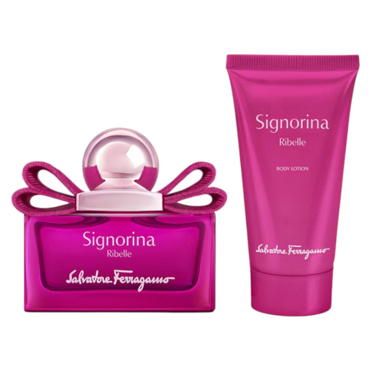 Visuel produit Coffret parfum Salvatore Ferragamo Signorina Ribelle pour femme, 2 pièces – produit