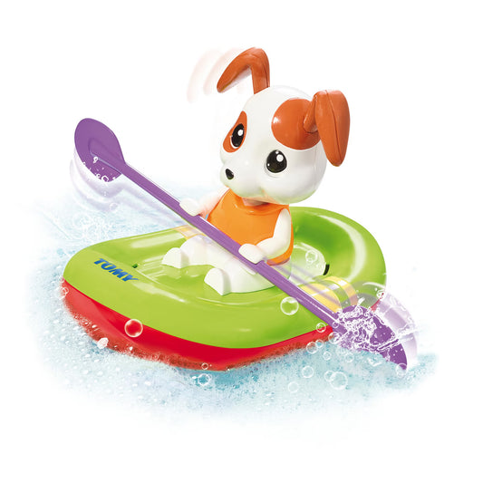 Tomy Toomies Chiot Nageur - Jouet de Bain à Remonter pour Bébés