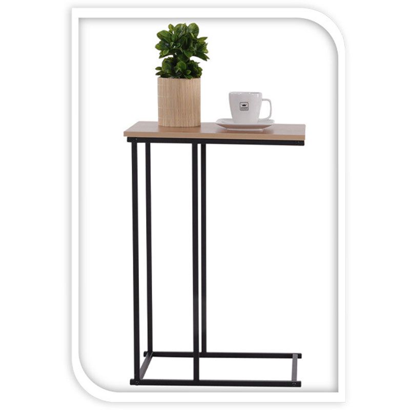 Trends4You Bijzettafel - Banktafeltje - Metaal En Hout - 40X26Xh58Cm - Afanaya