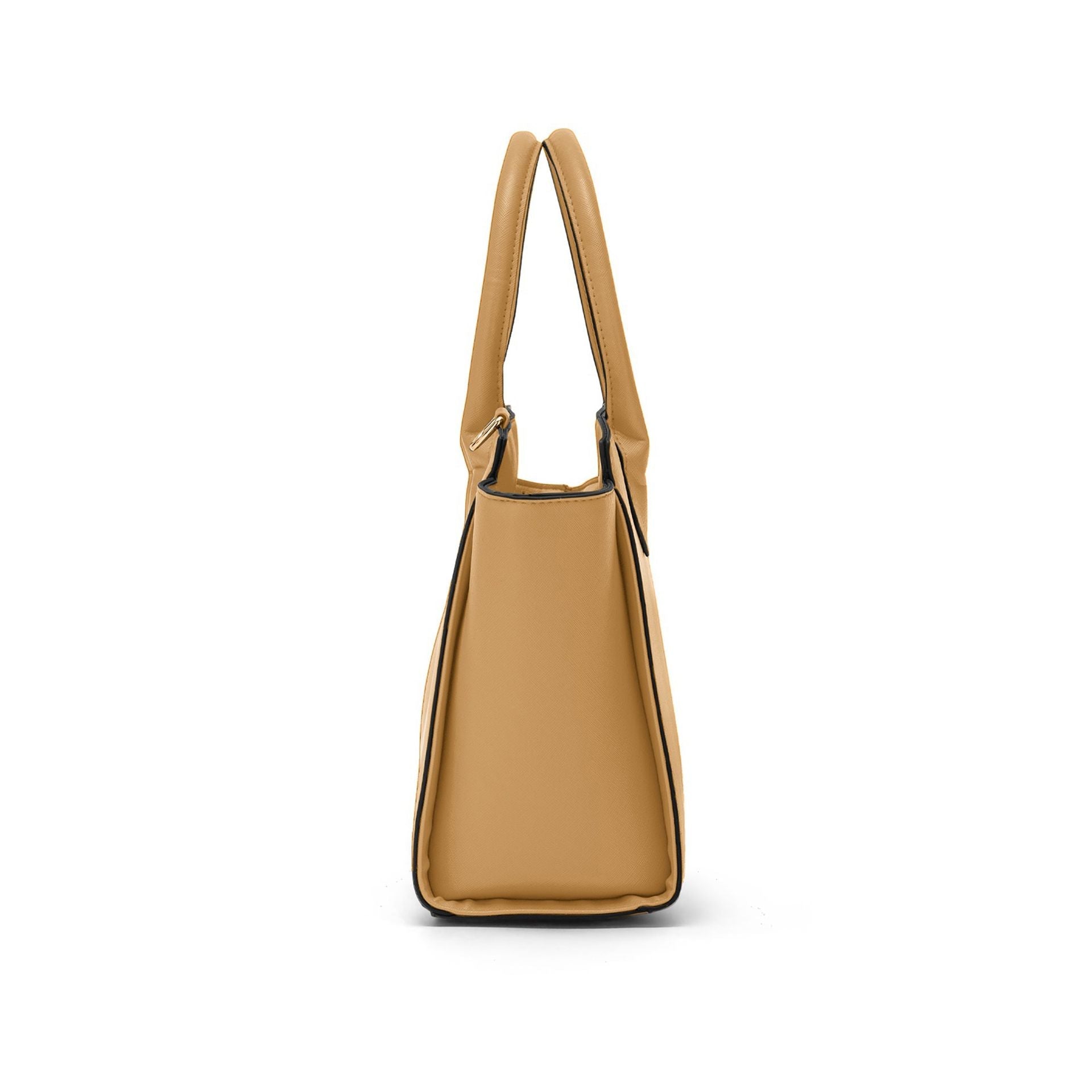 Twig Brown Women’s Shoulder Bag Bolena BOL02 Elegant Faux Leather Handbag - Afanaya