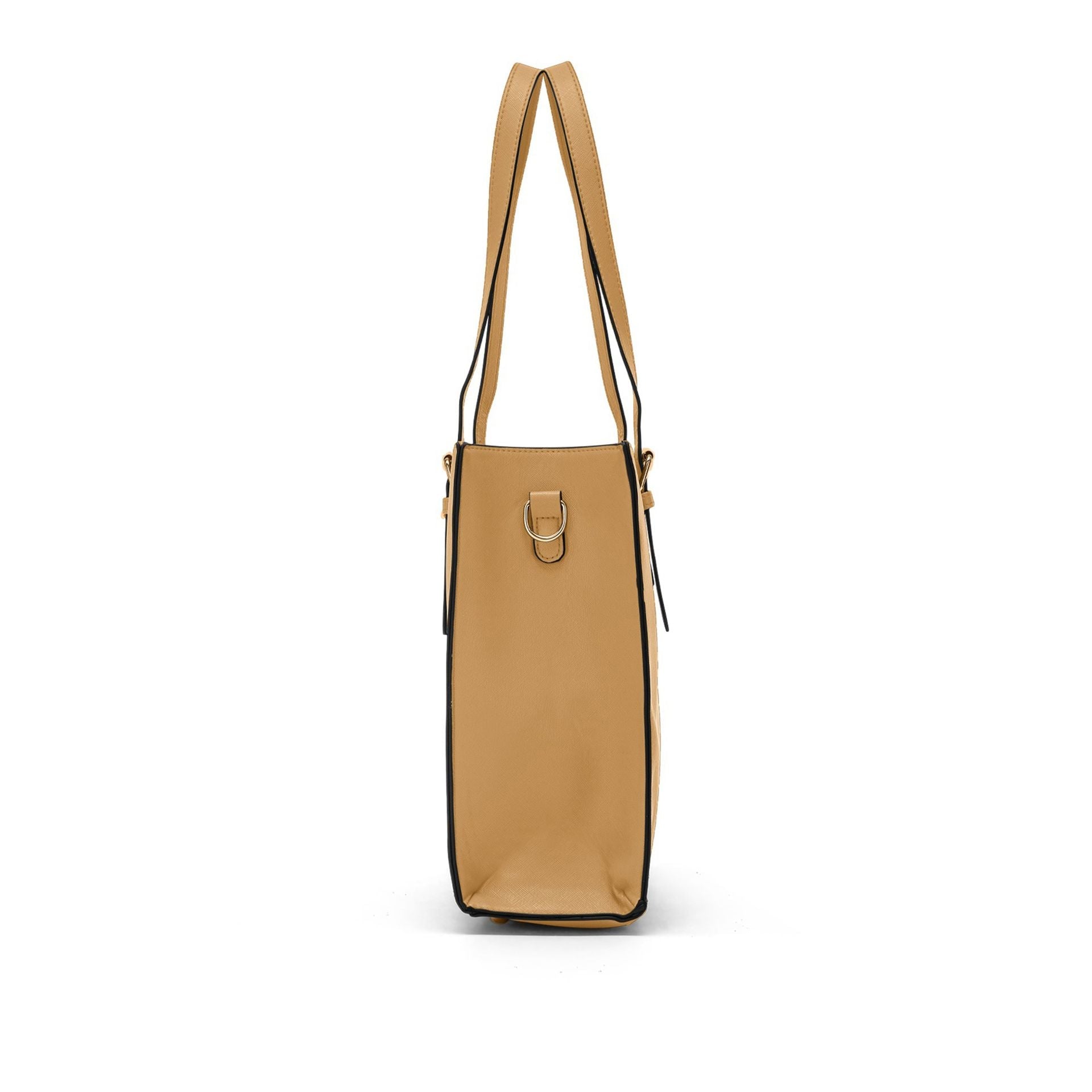 Twig Shelley SHY02 Women’s Shoulder Bag Elegant Brown Faux Leather Handbag - Afanaya