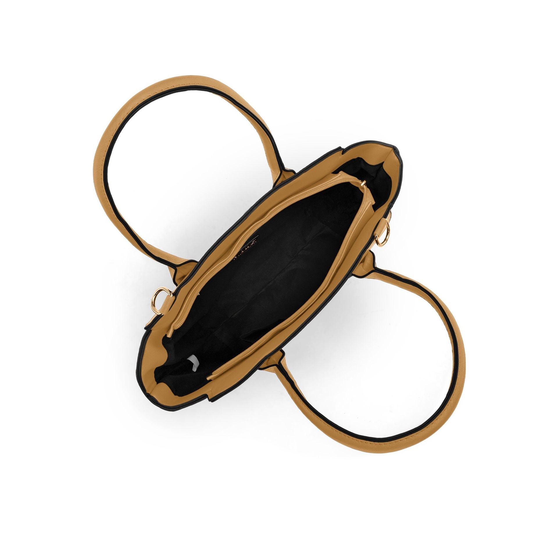 Twig Brown Women’s Shoulder Bag Bolena BOL02 Elegant Faux Leather Handbag - Afanaya