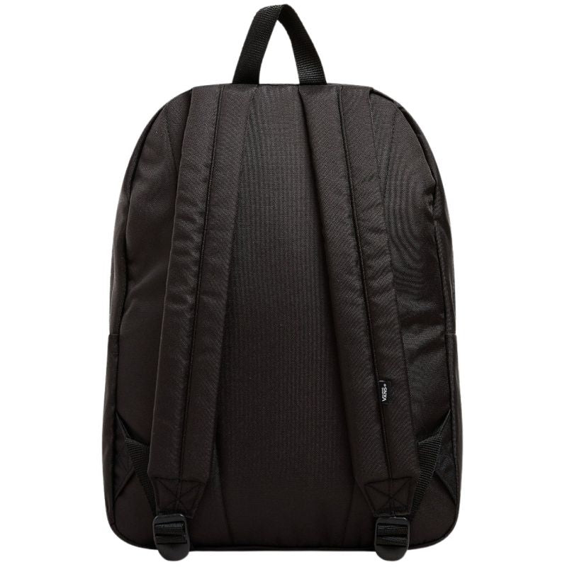 Vans Old Skool Drop V Backpack– Black | Classic Streetwear Everyday Bag - Afanaya