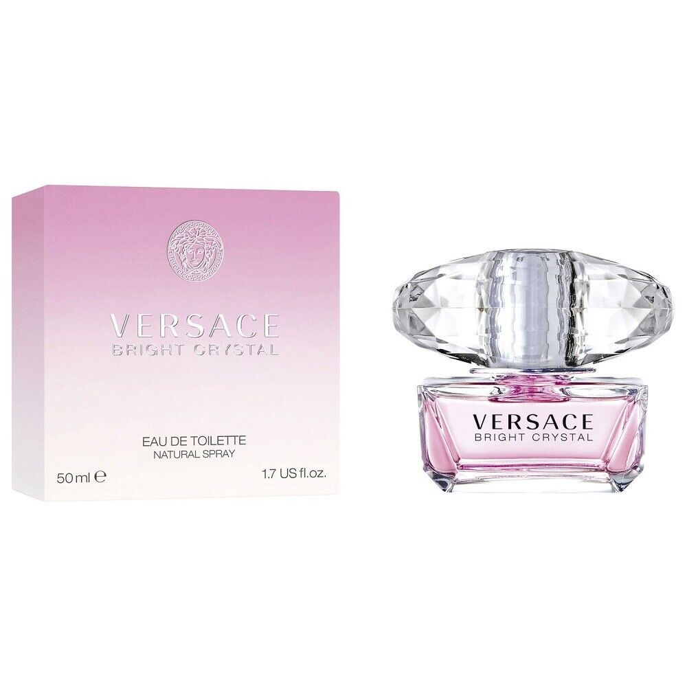 Versace, Bright Crystal, Eau De Toilette, Pour Femme, 50 ml